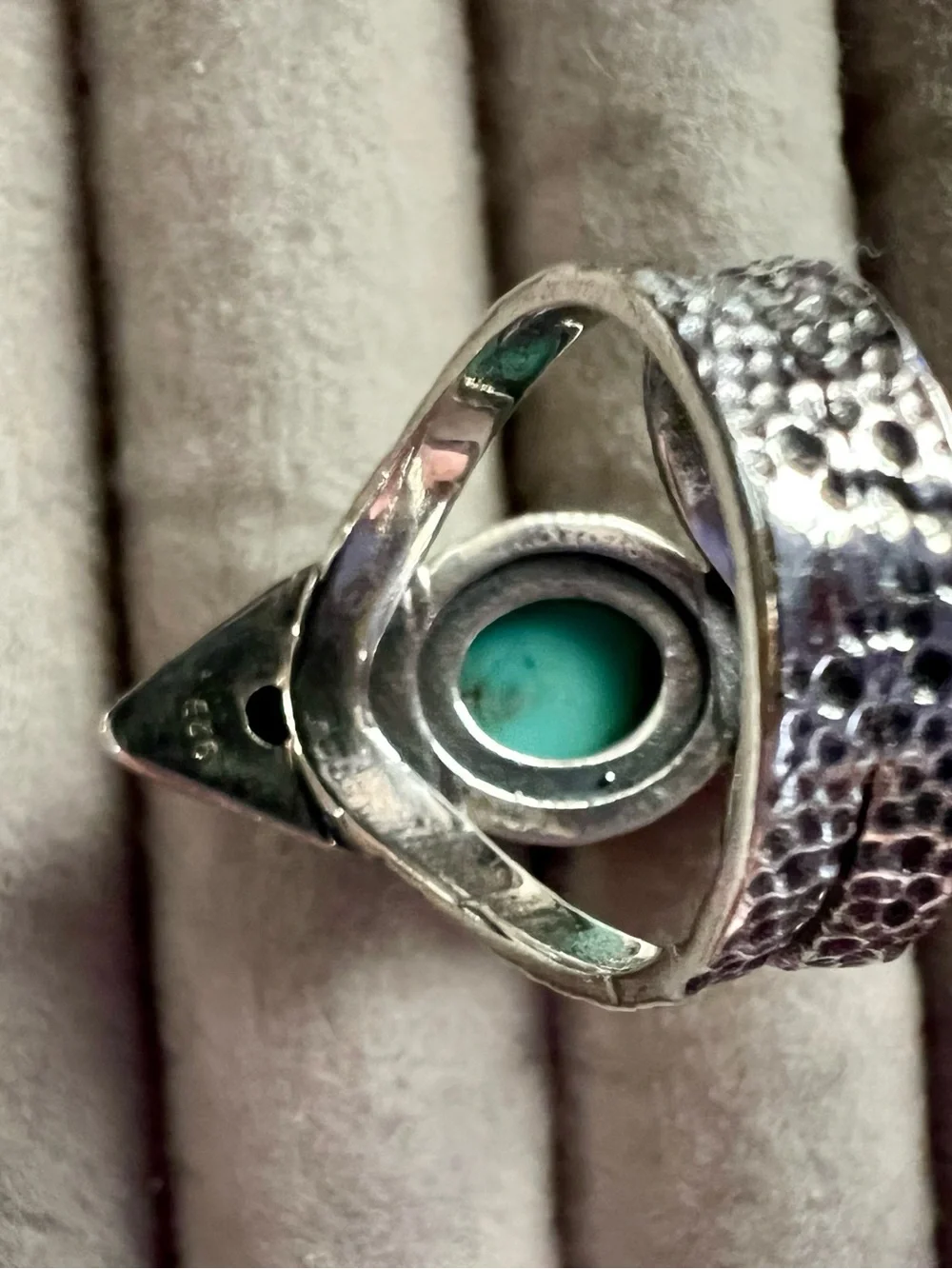 Sterling Silver Turquoise & Onyx  Arrow Statement Ring - Women's Jewelry